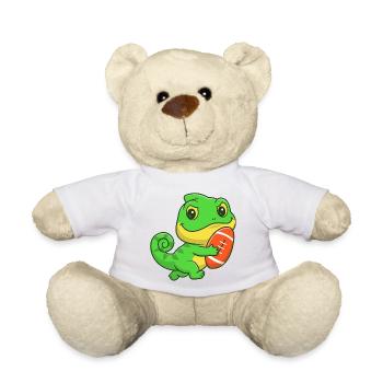 Dino-Gridiron-Niedlichkeit - Teddy - Weiß - Vorne