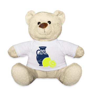 Zitrusvase Kontrast-Print - Teddy - Weiß - Vorne