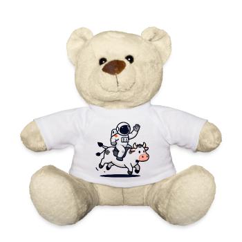 Astronauten-Bullenritt - Teddy - Weiß - Vorne