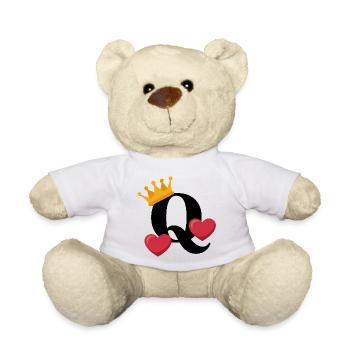 Reine de Cœur - Nounours - blanc - Devant