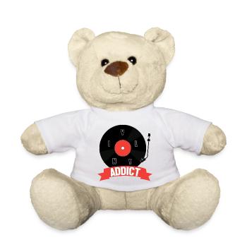 Vinyl - Teddy Bear - white - Front