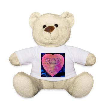 Finde Jesus von Eunice Ahiale  - Teddy Bear - white - Front