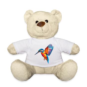 Majestätischer Eisvogel - Teddy - Weiß - Vorne