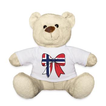 Norwegischer Bogen - Teddy - Weiß - Vorne