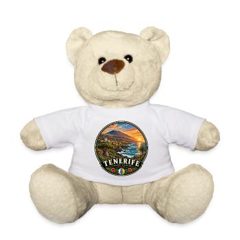 Teneriffa Vulkaninsel Küste Urlaub Sunset - Teddy - Weiß - Vorne