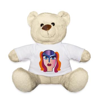 Die Schönheit der Frauen  - Teddy - Weiß - Vorne