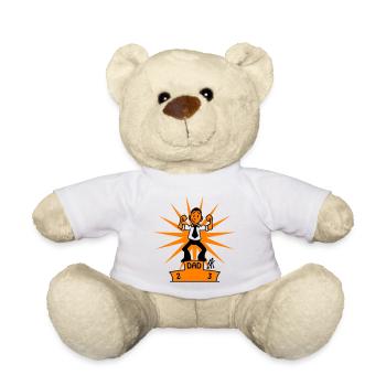 Vatertag - Teddy - Weiß - Vorne