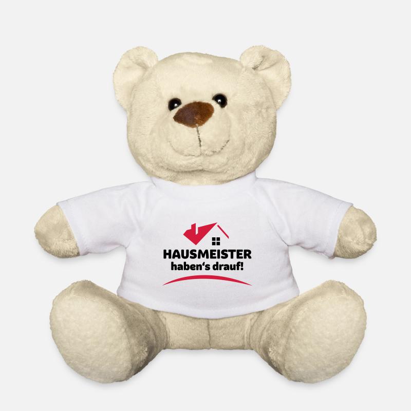 Hausmeister - Teddy - Weiß
