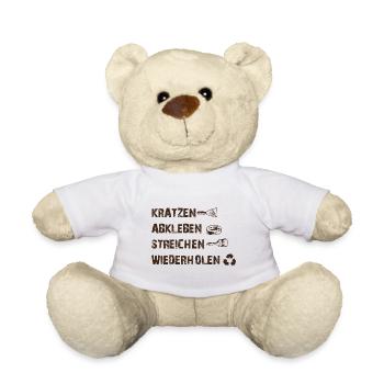 Lackierer Shirt · Anstreicher · Beruf Geschenk - Teddy - Weiß - Vorne