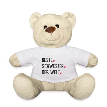 Schwester - Teddy - Weiß - Vorne