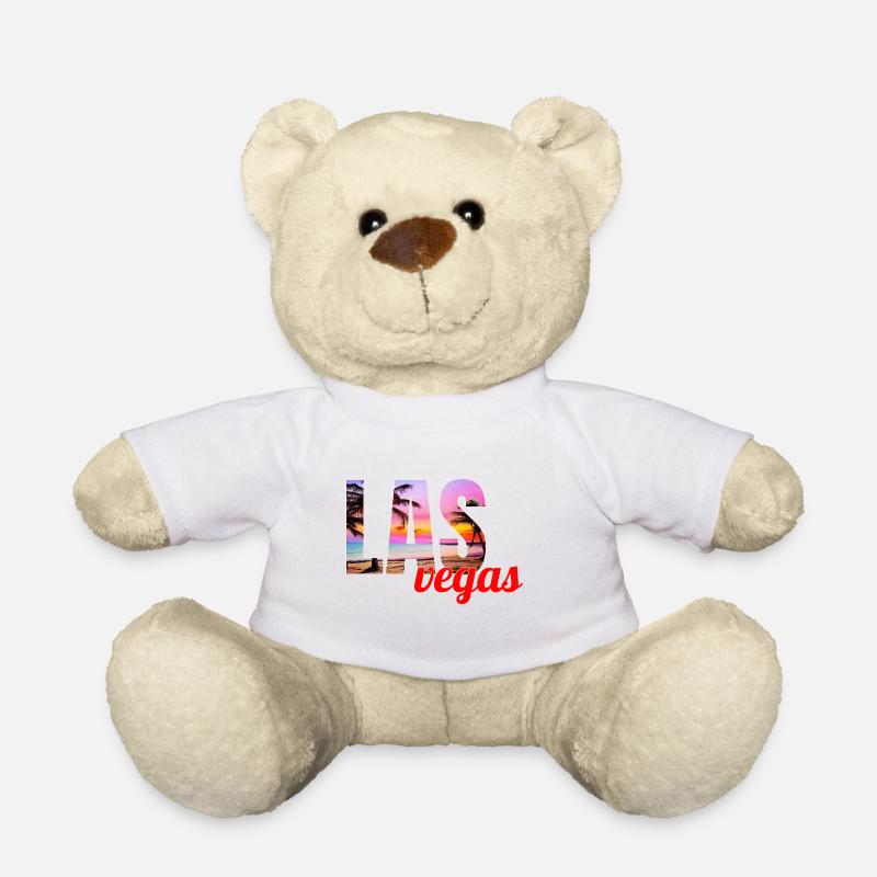 las vegas - Teddy Bear - white