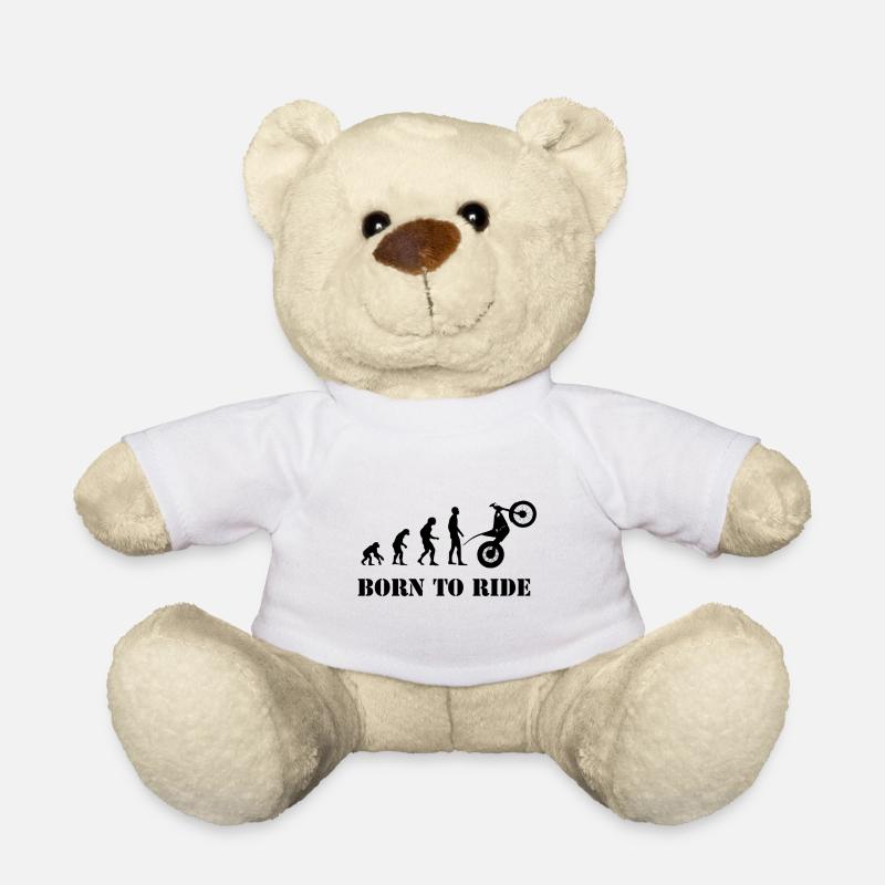 Trial Evolution Né pour rouler - Nounours - blanc