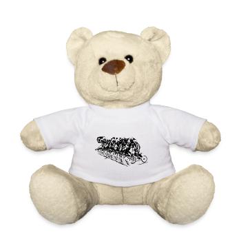 bmx - Teddy Bear - white - Front