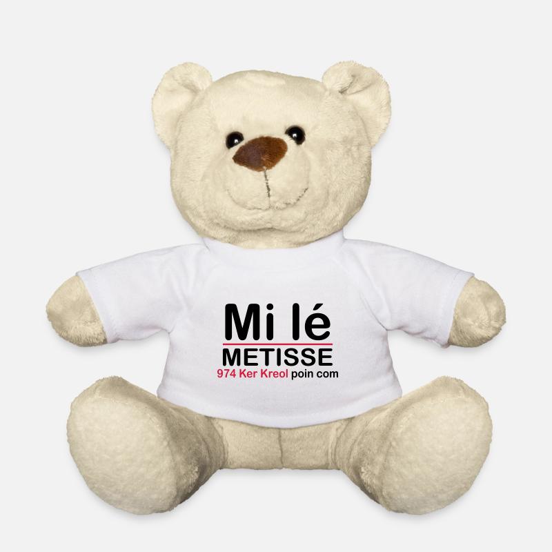 Mi lé METISSE - Nounours - blanc