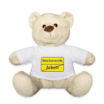 Wochenende - Teddy - Weiß - Vorne