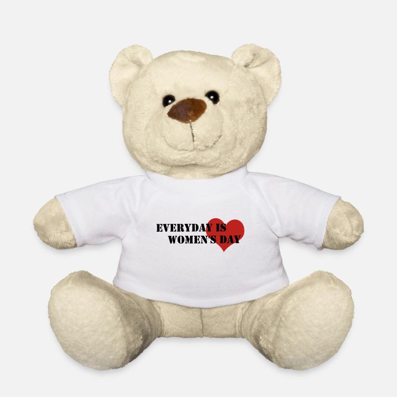 womens day - Teddy - Weiß