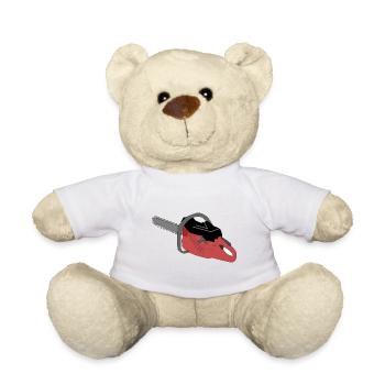 Motorsäge - Teddy - Weiß - Vorne