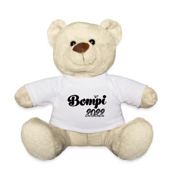 Bester Bompi Belgien Opa flämisch Vater Flandern - Teddy - Weiß - Vorne