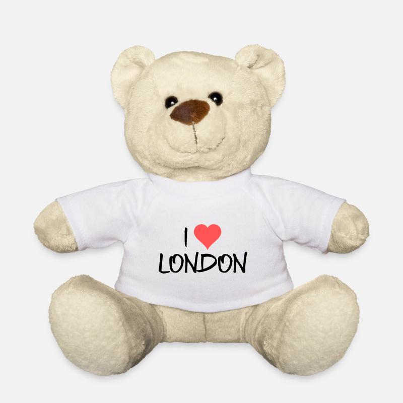 Londres - Nounours - blanc