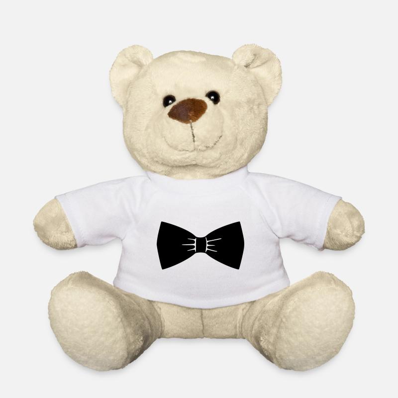 Fliege - Teddy - Weiß