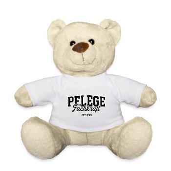 Pflege Fachkraft 2024 Fachmann Ausbildung PFK - Teddy - Weiß - Vorne