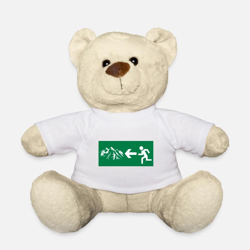 Montagnes - Nounours - blanc