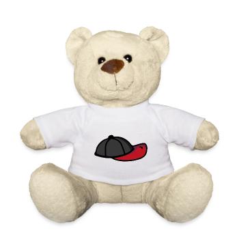 Baseball Cap Mütze - Teddy - Weiß - Vorne