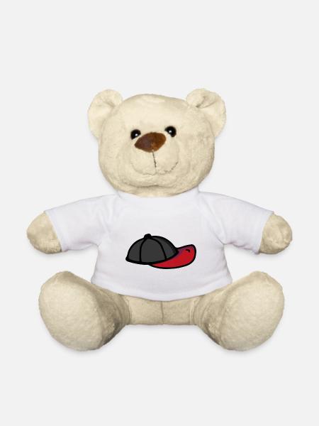 Baseball Cap Mütze - Teddy - Weiß