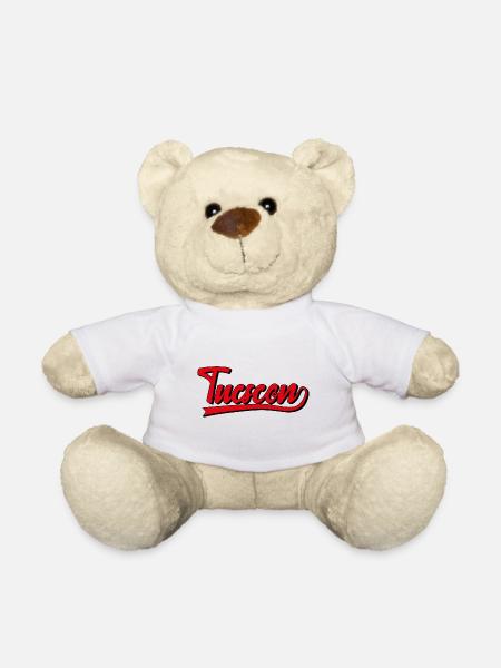 Retro Tucson Arizona Schriftzug - Teddy - Weiß