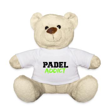 Padel-Süchtiger - Teddy - Weiß - Vorne