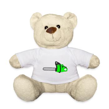 tronçonneuse - Nounours - blanc - Devant