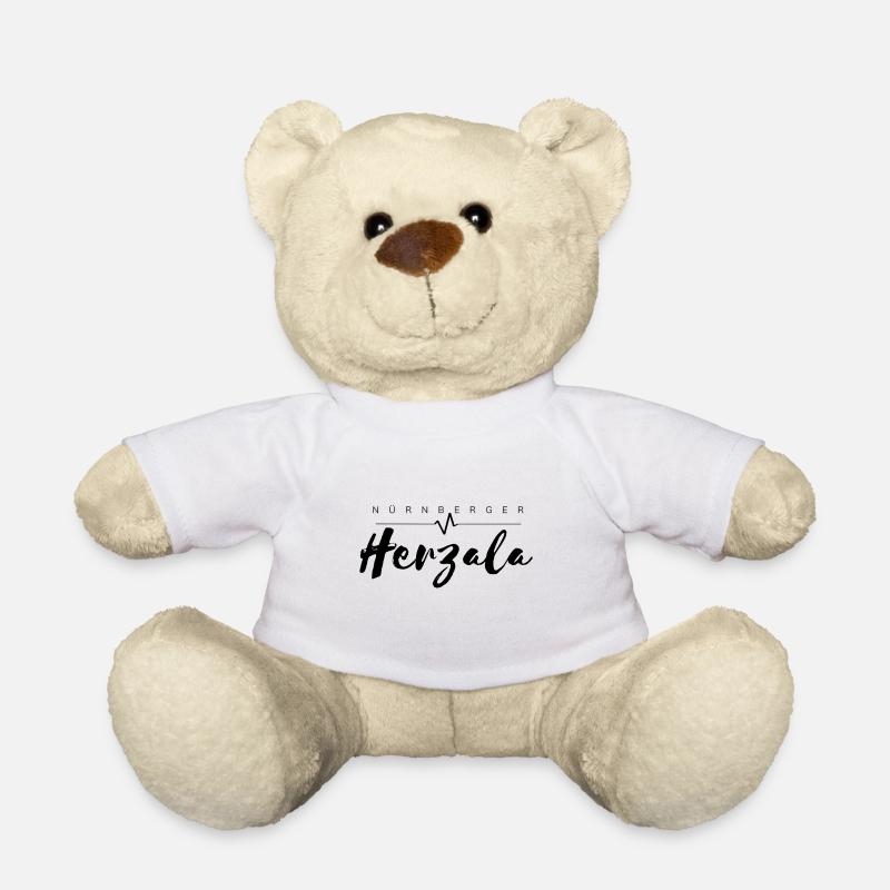 Nürnberger Herzala - Teddy - Weiß