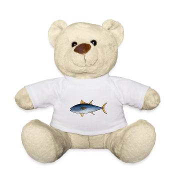 Tuna Fish Tuna - Teddy Bear - white - Front