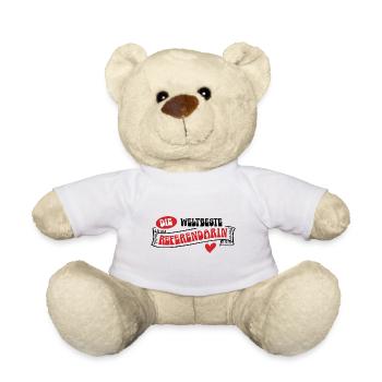 Beste Referendarin der Welt Referendariat Lehramt - Teddy - Weiß - Vorne