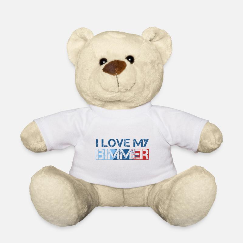 I love my Bimmer Shirt Geschenk - Teddy - Weiß
