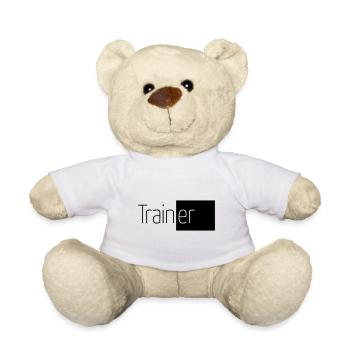 Trainer – Athlete Fitness - Teddy Bear - white - Front