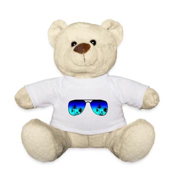 Sonnenbrille Urlaub - Teddy - Weiß - Vorne