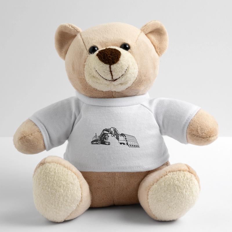 Loading shovel gift excavator driver excavator operator Teddy Bear
