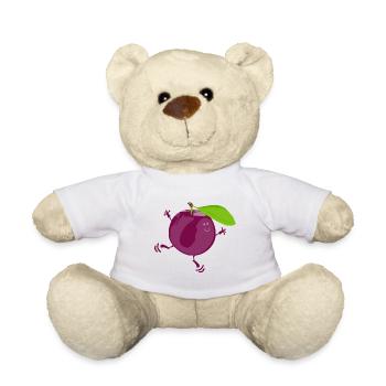 Mr. Plum - Teddy - Weiß - Vorne