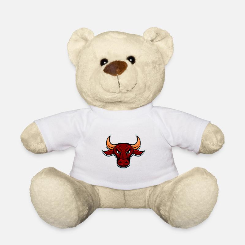 Taureau - Nounours - blanc
