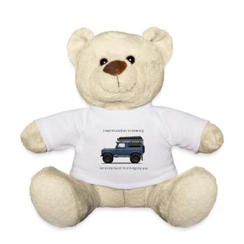 Illustrative design of my car 4x4 Offroad - Teddy Bear - white - Front