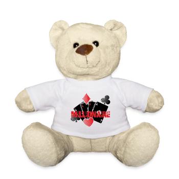 Poker poker | Poker Poker Cadeaux - Nounours - blanc - Devant