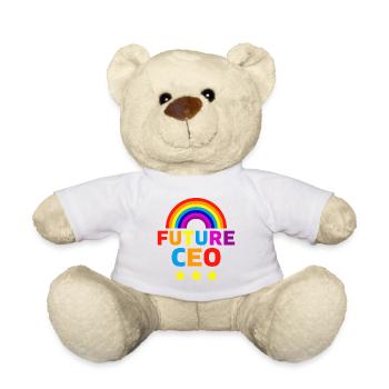 Cadeau du futur PDG entrepreneur - Nounours - blanc - Devant
