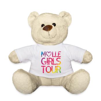 Malle girls tour herz bunt - Teddy - Weiß - Vorne