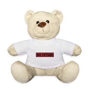Aucun futur cadeau d'anarchie punk rock punk - Nounours - blanc - Devant