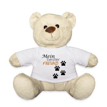 Mein bester Freund - der Hund - Teddy - Weiß - Vorne