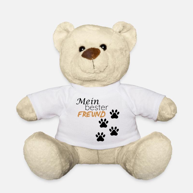 Mein bester Freund - der Hund - Teddy - Weiß