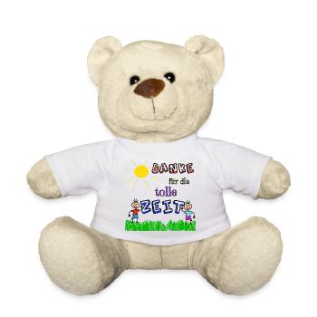Danke für die tolle Zeit - Teddy - Weiß - Vorne