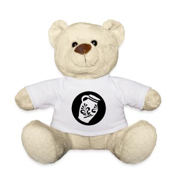 Apfelwein Äppelwoi Geschenk Hessisch Hessen - Teddy - Weiß - Vorne