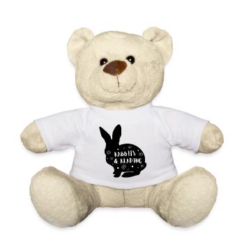 Lapins & Lecture - Nounours - blanc - Devant
